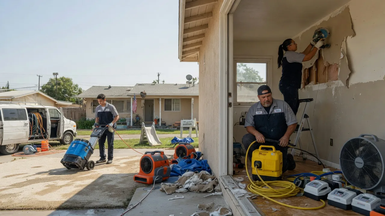 Water Damage Restoration in Chino, CA near me